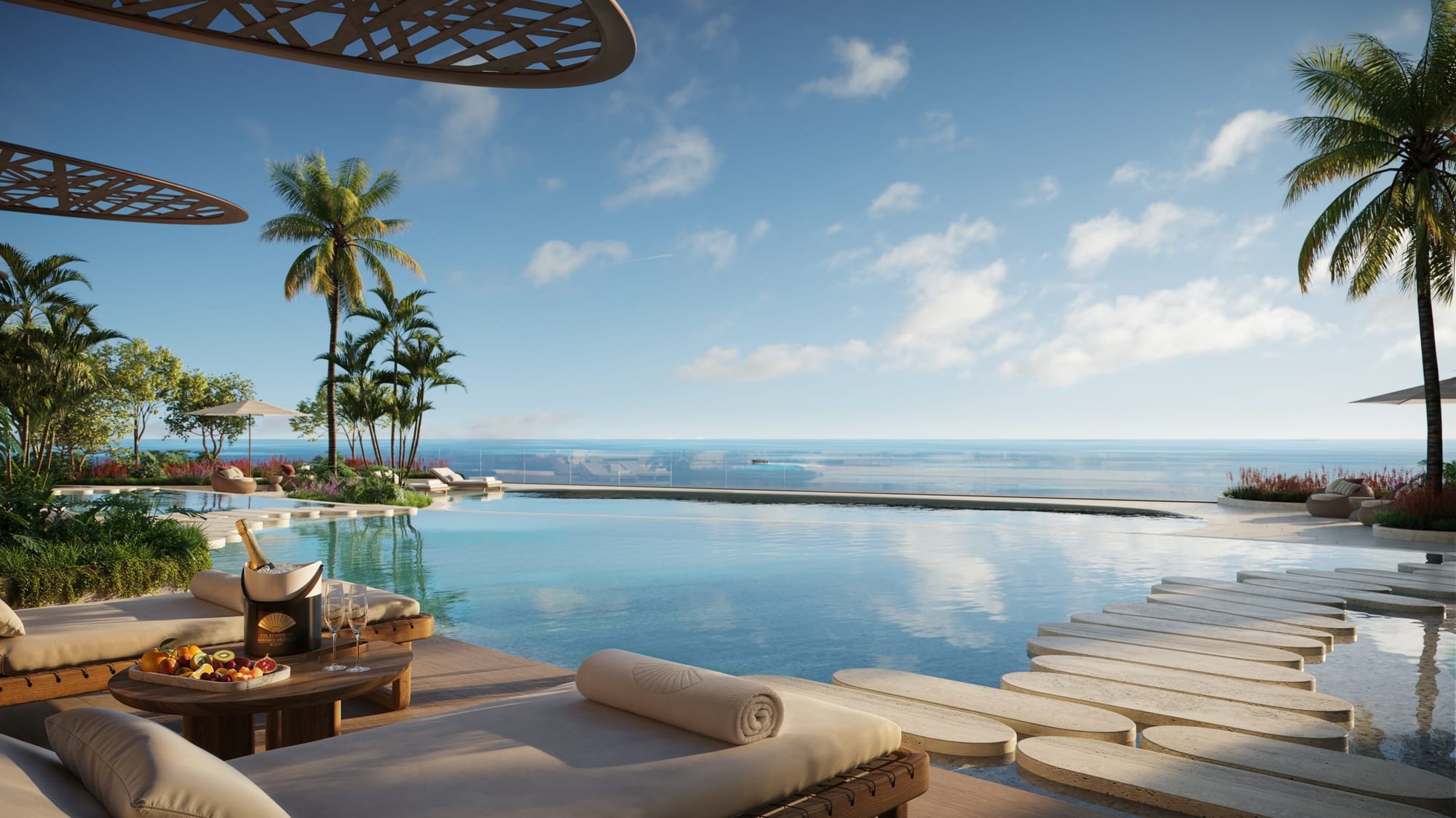 The Residences at Mandarin Oriental — Piscina laguna