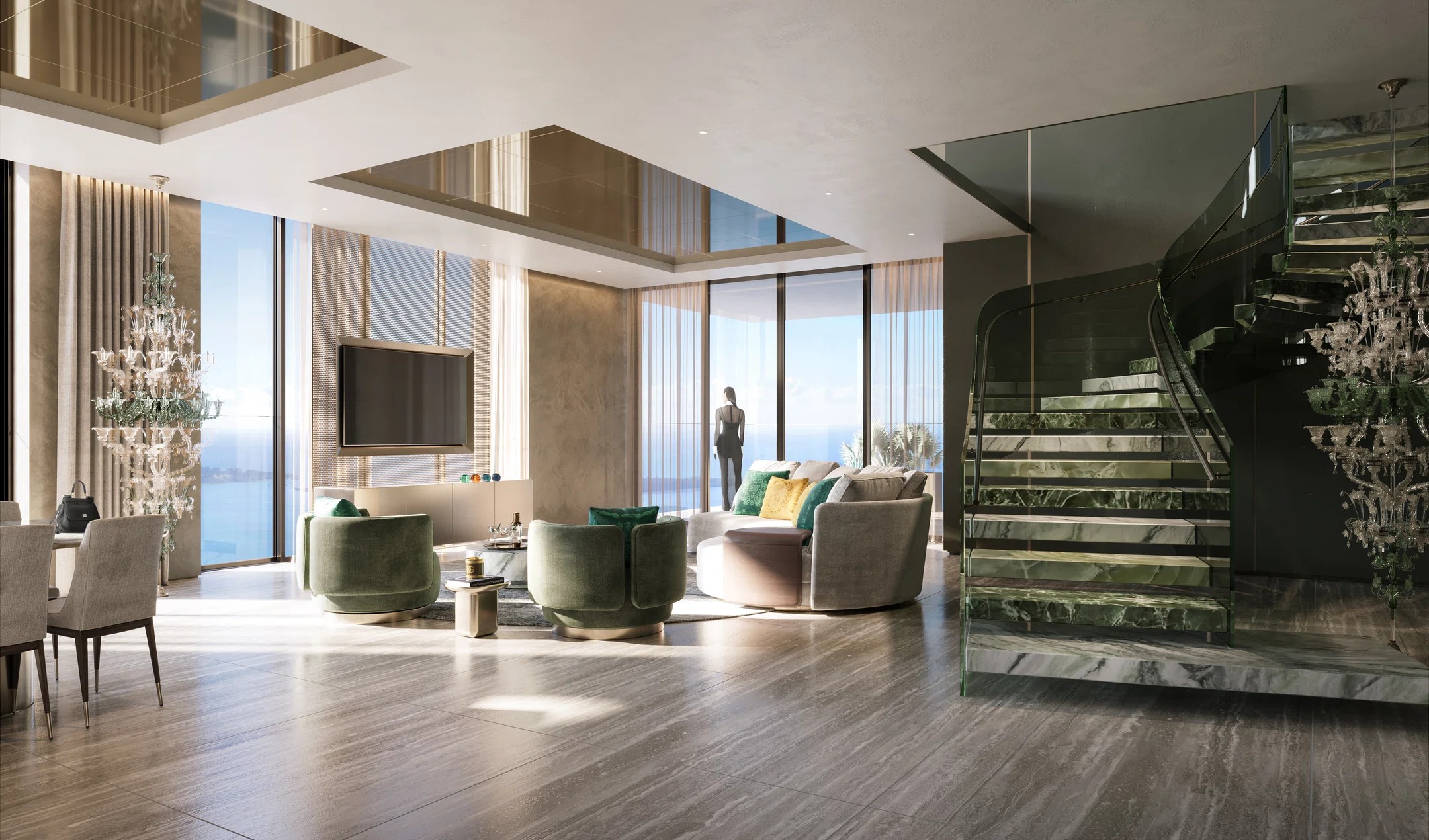 888 Brickell by Dolce&Gabbana — interior de residencia