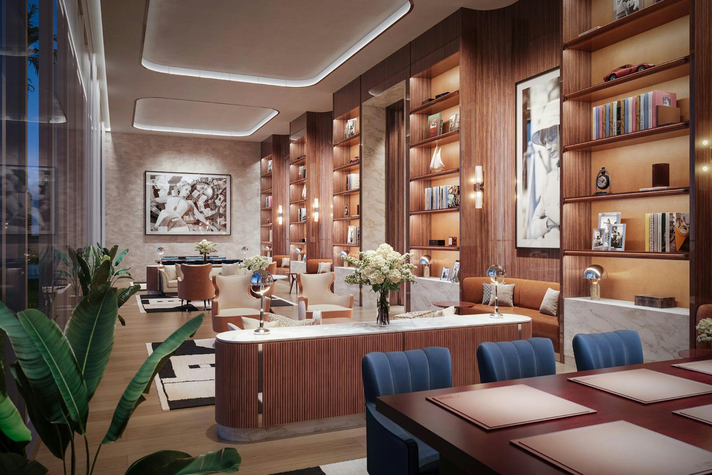 Cipriani Residences Miami — interior de residencia