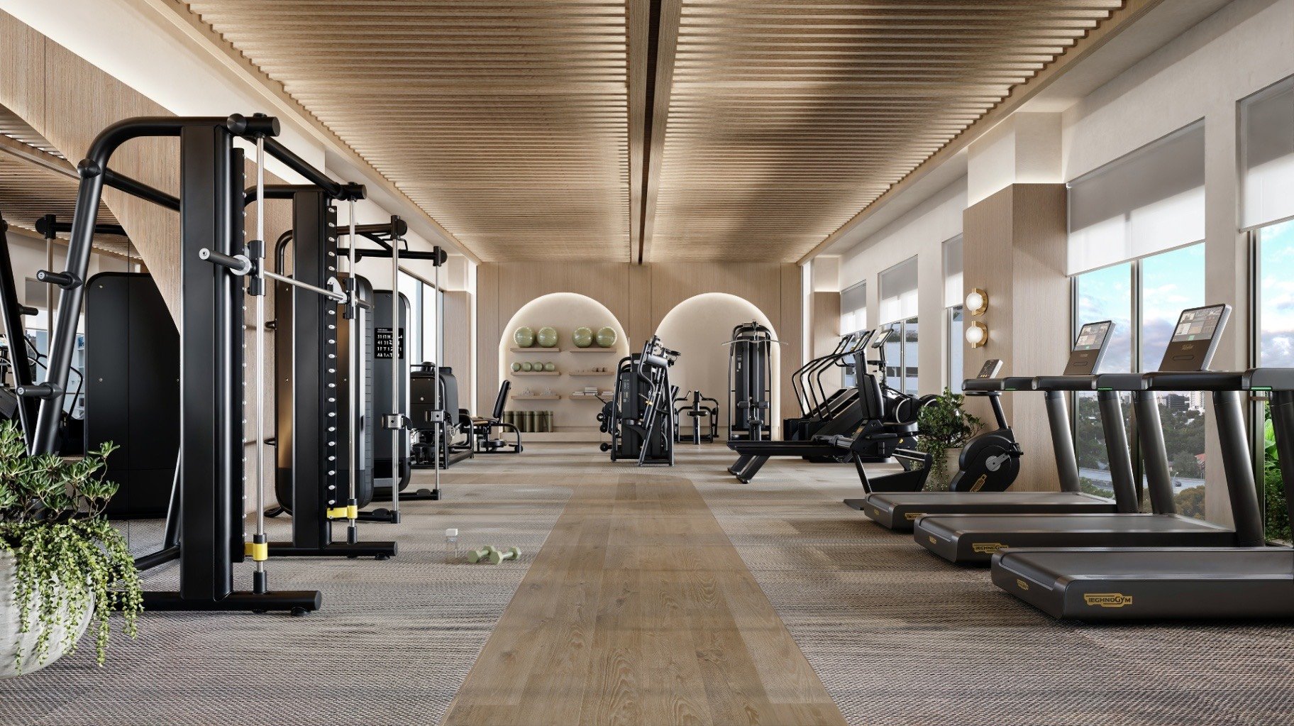 Parkside Brickell — Gimnasio