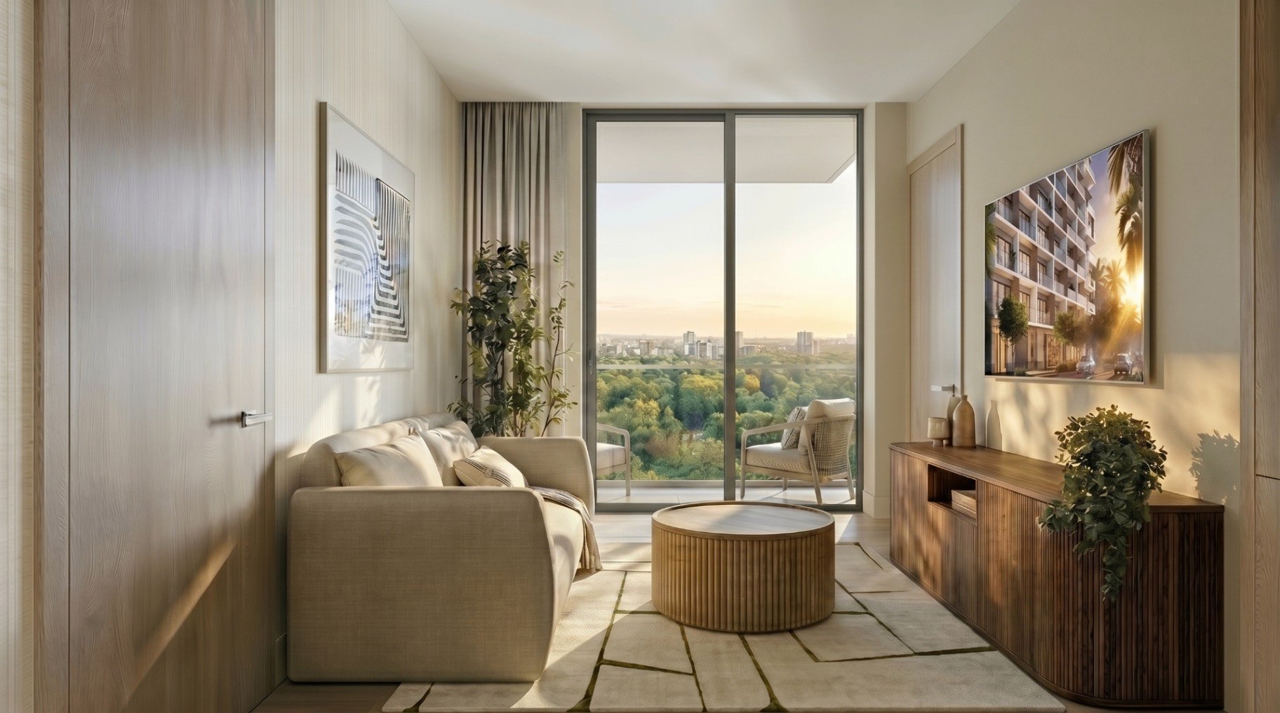 Parkside Brickell — interior de residencia